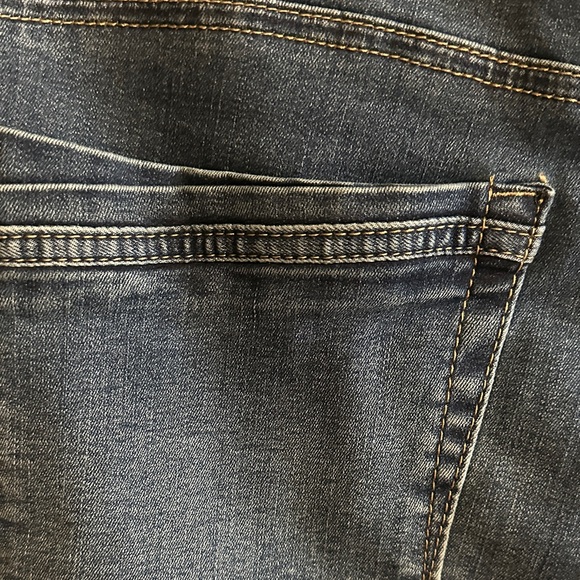 Democracy Dark Blue Flare Jeans - Picture 4 of 5